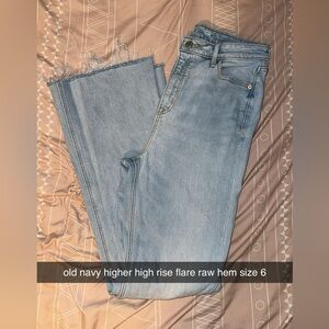 Old Navy Size 6 Flare Jean